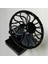 2x Güneş Fanı Klips Kapağı Fan Klipli Küçük Fan Elektrikli Fan Açık Portatif Fan (Yurt Dışından) 5