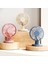 Taşınabilir Mini Fan USB Desktop Elektrikli Fan Öğrenci Yurt Küçük Soğutma Ventilador Fanlar Çift Yaprak Fan B (Yurt Dışından) 4