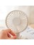 Taşınabilir Mini Fan USB Desktop Elektrikli Fan Öğrenci Yurt Küçük Soğutma Ventilador Fanlar Çift Yaprak Fan B (Yurt Dışından) 5
