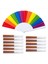 Rainbow Hayranları 36 Paket Hayranları Rainbow Lgbtq Taşınabilir Katlanır Hayranlar Katlanır El Hayranları Parti Dekorasyonları (Yurt Dışından) 2