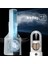 Bladeless Fan Yapraksız Sprey Fan USB Sessiz Masaüstü Yatak Odası Gece Işığı Humidizasyon Elektrik Fan Taşınabilir Fan (Beyaz) (Yurt Dışından) 5