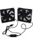 Çift 120MM 5V USB ile Çalışan Pc Yönlendirici Fanları Yönlendirici Modem Alıcısı Için Hava Akışı Soğutma Fanı (Yurt Dışından) 1