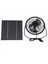 Mini Güneş Paneli Powered Ventilatör Fan Taşınabilir 5W 4 Inçlik Sera Güneş Egzoz Fanı Office Outdoor (Yurt Dışından) 2