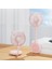 Küçük Masa Hayranları Taşınabilir Mini Fan USB Masaüstü Küçük Fan Vantuz ile Küçük Fan Ev Açık Mini Fan Si (Yurt Dışından) 5