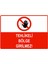 Tehlikeli Bölge Girilmez Isg Uyarı Levhası Pvc A5 15X21 cm 1