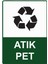 Atık Pet Isg Uyarı Levhası Pvc A5 15X21 cm 1