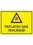 Patlayıcı Gaz Tehlikesi! Isg Uyarı Levhası Pvc A5 15X21 cm 1