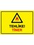 Tehlike! Tiner Isg Uyarı Levhası Pvc A5 15X21 cm 1
