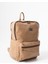 Suni Deri Yıkama Sırt çantası (Poliüretan) Bej MODEL:(571-14-16G) 3