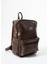 Suni Deri Yıkama Sırt çantası (Poliüretan) Kahverengi MODEL:(571-14-16G) 3