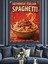 Spagetti Makarna Yemek Poster Dekoratif Kanvas - Mdf Ahşap Tablo 4