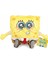 Sünger Bob Peluş 22 cm Yumuşak Oyuncak Sevimli Kare Tasarım Koleksiyonluk Spongebob 3