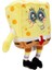 Sünger Bob Peluş 22 cm Yumuşak Oyuncak Sevimli Kare Tasarım Koleksiyonluk Spongebob 5
