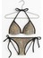 Leopar Desenli Üçgen Bikini Takımı – Ayarlanabilir Bağcıklı 1001-53 3
