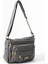 Yıkama deri Çapraz Askılı Omuz Çantası Poliüretan Deri Gri MODEL:(571-14-16F) 3