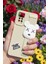 Redmi Note 11 Pro Uyumlu Kılıf Bej Renk 3D Figürlü Darbe Emici Yumuşak Silikon Kapak 1