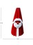 9531 El Yapımı Noel Baba Detaylı Kırmızı Biblo - 6 x 12 cm 2