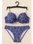 Kadın Dantel Desenli Destekli Bikini Takımı – 1156 4