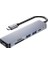 Akım Korumalı 87W 6in1 Type-C To 4K Hdmi Usb3.0 Sd Tf Dönüştürücü Hub Type-C USB Dönüştürücü 3
