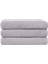 Banyo Havlusu 90X150 | 3'lü SET-%100 Pamuk-Gri-Yumuşak Doku 4