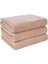 Banyo Havlusu 90X150 | 6'lı SET-%100 Pamuk-Bej-Yumuşak Doku 3