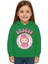Unisex Baskılı Çocuk Swaetshirt Labubu Baskılı Kapüşonlu 3 Iplik Şardonlu 2