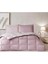 %100 Pamuk (Çarşafı Lastikli) Tek Kişilik Yatak Seti-Colourist Rose Pudra 1