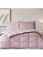 %100 Pamuk (Çarşafı Lastikli) Tek Kişilik Yatak Seti-Colourist Rose Pudra 3