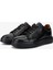 Erkek Hakiki Deri Siyah Sneakers & Spor Ayakkabı 1166 25WN01 Erk Ayk SK25-26 Sıyah 4