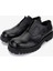 Erkek Hakiki Deri Siyah Casual Ayakkabı 1158 559-DL Erk Ayk SK25-26 Nero 4