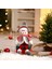 Yeni Pencere Ekranı Baba Noel Bebek Bebek Dekorasyon Tatil Si (Yurt Dışından) 1