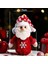 Yeni Pencere Ekranı Baba Noel Bebek Bebek Dekorasyon Tatil Si (Yurt Dışından) 1