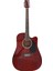 F650N-WRC Wine Red Elektro Akustik Gitar 4