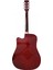 F650N-WRC Wine Red Elektro Akustik Gitar 6