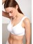 Kadın Serena Lazer Kesim Toparlayıcı Beyaz Sütyen 2