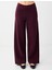 Bordo Rahat Kesim Bol Paça Normal Bel Triko Pantolon 4