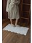 Scallop Tekli Banyo Paspası Bambu 60X100 Ekru 1