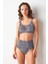 Bardot Yüksek Bel Bikini Tek Alt Zebra 239205-D 8