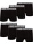 Pamuklu Esnek 6'lı Kutulu Comfort Gri Erkek Boxer - Mood Collection 1