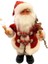 30 cm Lambalı Simli Pilli Hareketli ve Sesli Noel Baba – Işıklı Özel Tasarım Yılbaşı Dekor Figürü 4