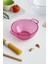 Akrilik Pembe Mini Pirinç Süzgeçi & Bakliyat Süzgeçi (3 Su Bardağı Ölçülü) 2