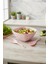 3,5 Lt Soft Pembe Akrilik Kare Salata ve Servis Kasesi Seti – 3 Parça 2