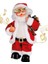 25 cm Gözlüklü Hareketli Pilli Sesli Noel Baba – Mini Özel Tasarım Yılbaşı Dekor Figürü 2