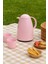 1 Lt Akrilik Soft Pembe Çay Termosu 12 Saat Sıcak 24 Saat Soğuk 3