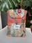 Sonbahar çiçek desenli Kitap Kılıfı Şık ve Koruyucu Cepli Kitap Kılıfı Çok Amaçlı Çanta 19X25 cm 4