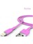Iphone Şarj Data Kablosu - Pembe 1