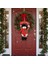 Peluş Welcome Kardan Adam Kapı Süsü – 30 cm Genişlik, 37 cm Uzunluk Yılbaşı Dekor Modeli 1