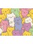 Kedi Desenli Kawaii Gaming Oyuncu Xl Mouse Pad Kaydırmaz Dikişli Mousepad 40X30 3mm mm Premium 7