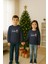 Unisex Happy New Year Yılbaşı Baskılı Yetişkin ve Çocuk Sweatshirt 3 Iplik Şardonlu Kumaş 3