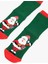 Pamuklu Noel Baba Baskılı Yılbaşı Çorap 1